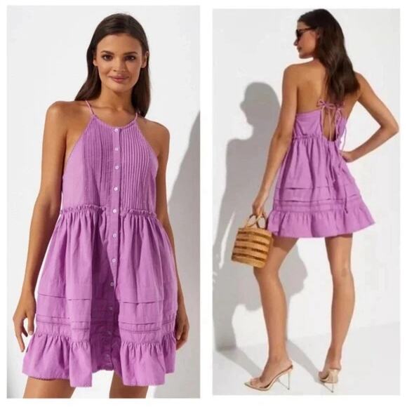 Free People Desert Days Mini Dress - Picture 1 of 8